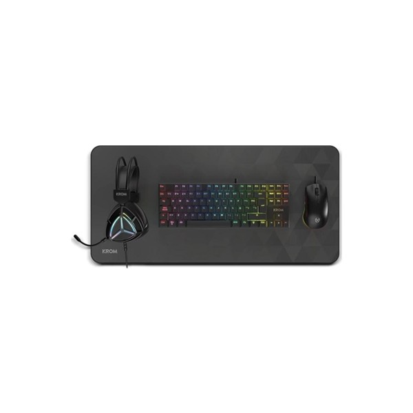 Krom klass pcombo gaming 4 en 1 rgb negro